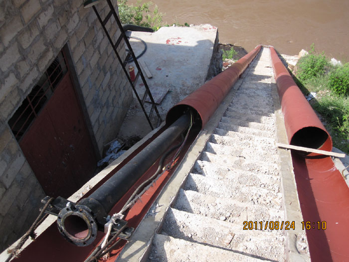 三峡公司乌东德水电站施工取水